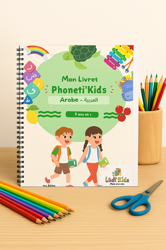 Apprentissage de l'arabe 9 ans et +