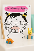 Brossage des dents Fille