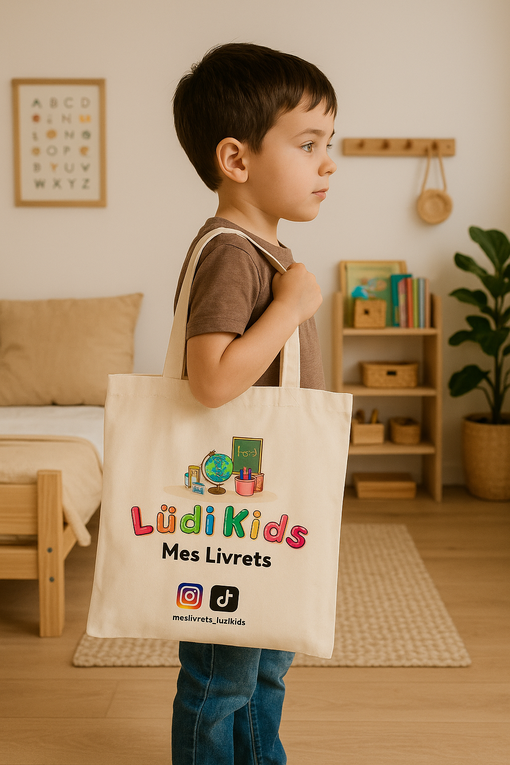 Tote Bag Mes Livrets Ludi'Kids