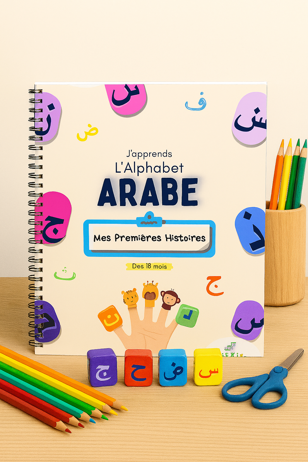 Alphabet arabe raconté en histoires Dès 18 mois